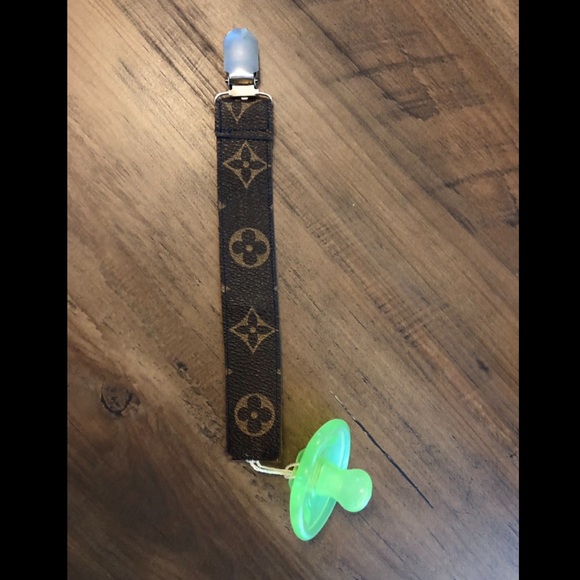 Louis Vuitton Other - Repurposed Louis Vuitton pacifier clip